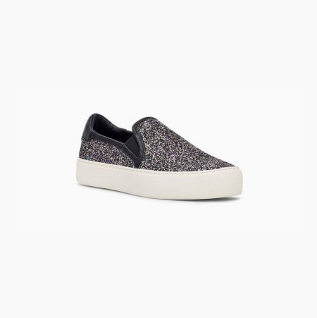 UGG Jass Chunky Glitter - Joggesko Dame - Svart (NO-R528)